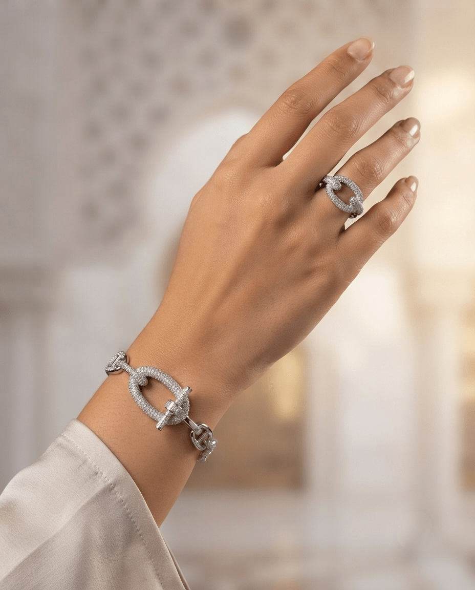 Yara Horseshoe Pair — jewellery, Kuwait — 2