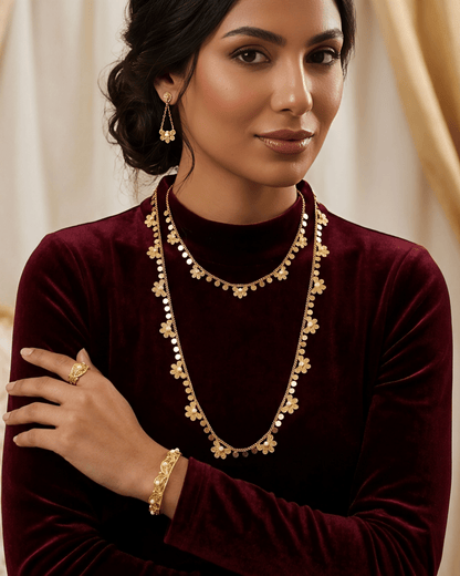 Amina Golden Layers Set