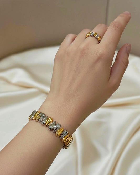 Etienne Bracelet Ring Set