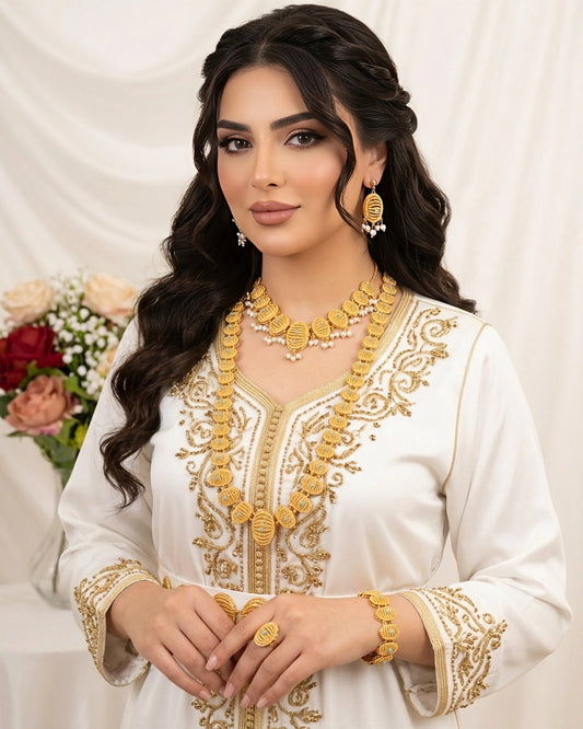 Hania Long Necklace Set