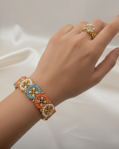 Leticia Bracelet Ring Set