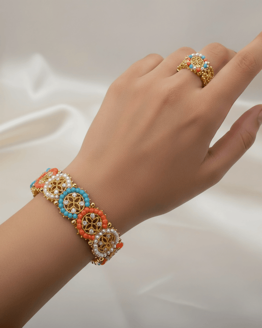 Leticia Bracelet Ring Set