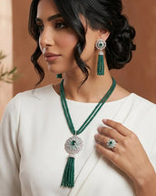 Mahnoor Pearl Long Set 2