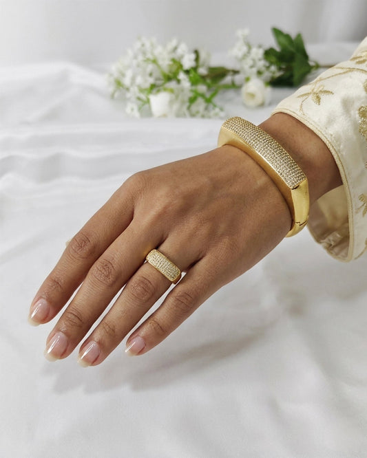 Inaya Bracelet Ring Set