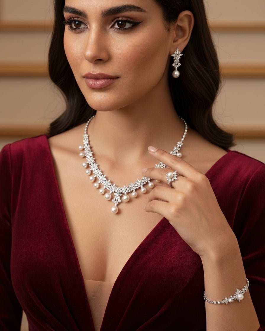 Ellie Gorgoues Pearl Set — Jewelry Set, Kuwait — 4