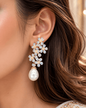 Cyrene Blossom Earrings — jewellery, Kuwait — 2