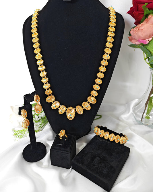 Hania Long Necklace Set