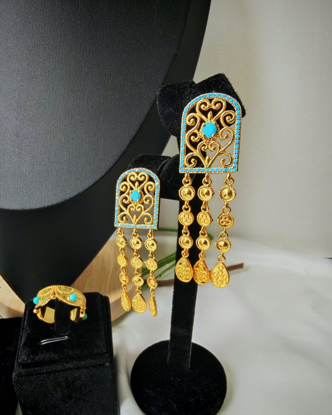 Lamia Golden Set — Jewelry Set, Kuwait — 5