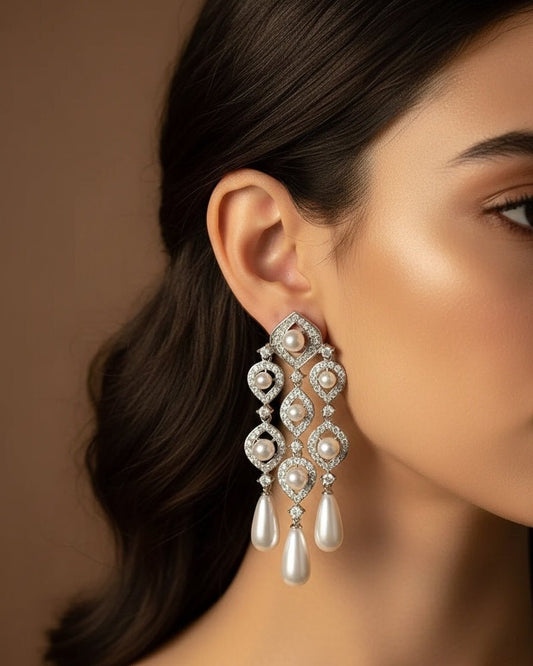 Sherine Pearl Earrings