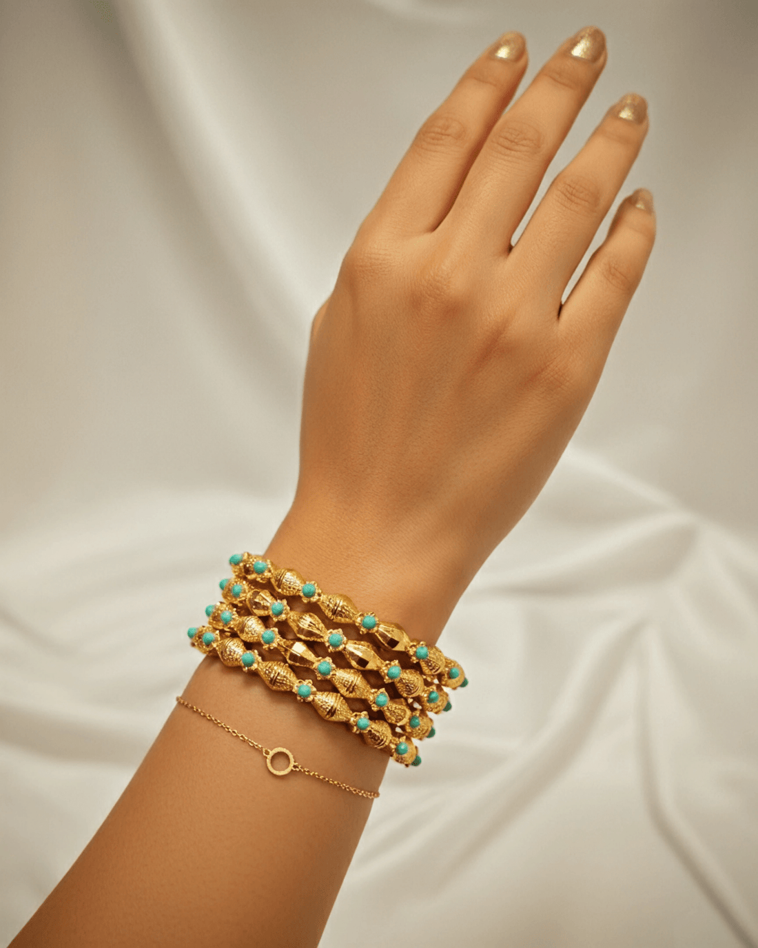 Iman 4pc Bangles Set — Bracelet, Kuwait — 1