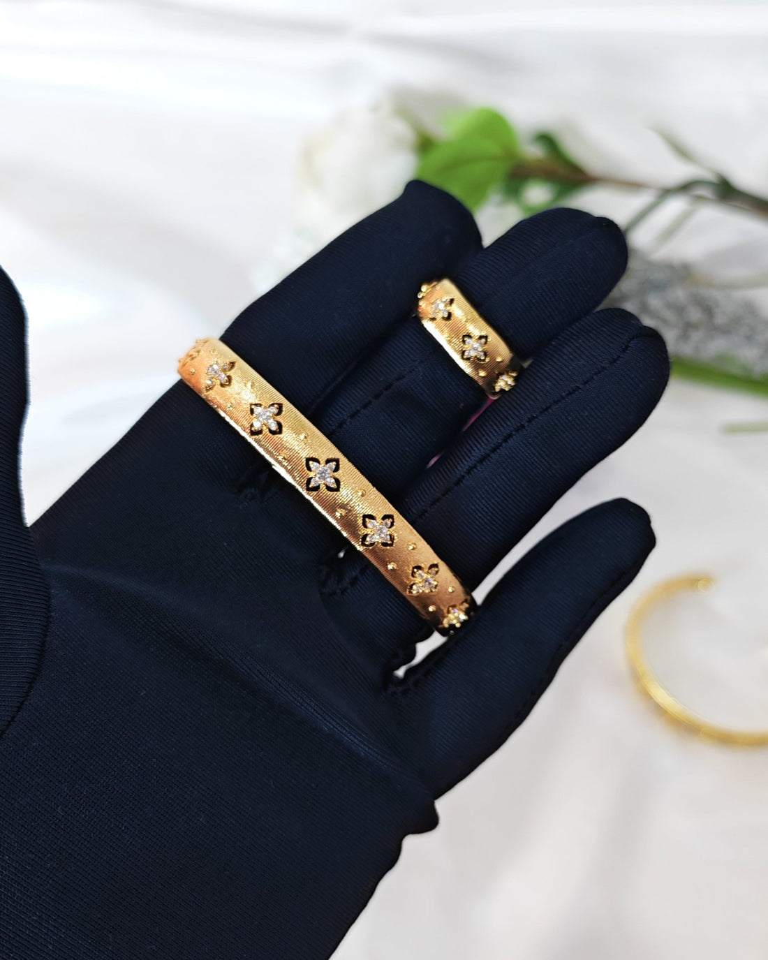 Aaliyah 2pc Bracelet Ring Set — Bracelet, Kuwait — 4