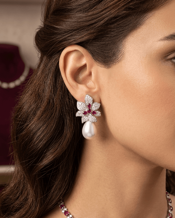 Melisande Bloomlet Earrings — jewellery, Kuwait