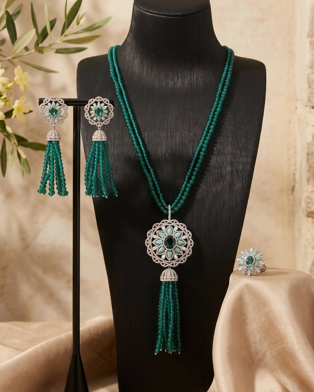 Mahnoor Pearl Long Set 3