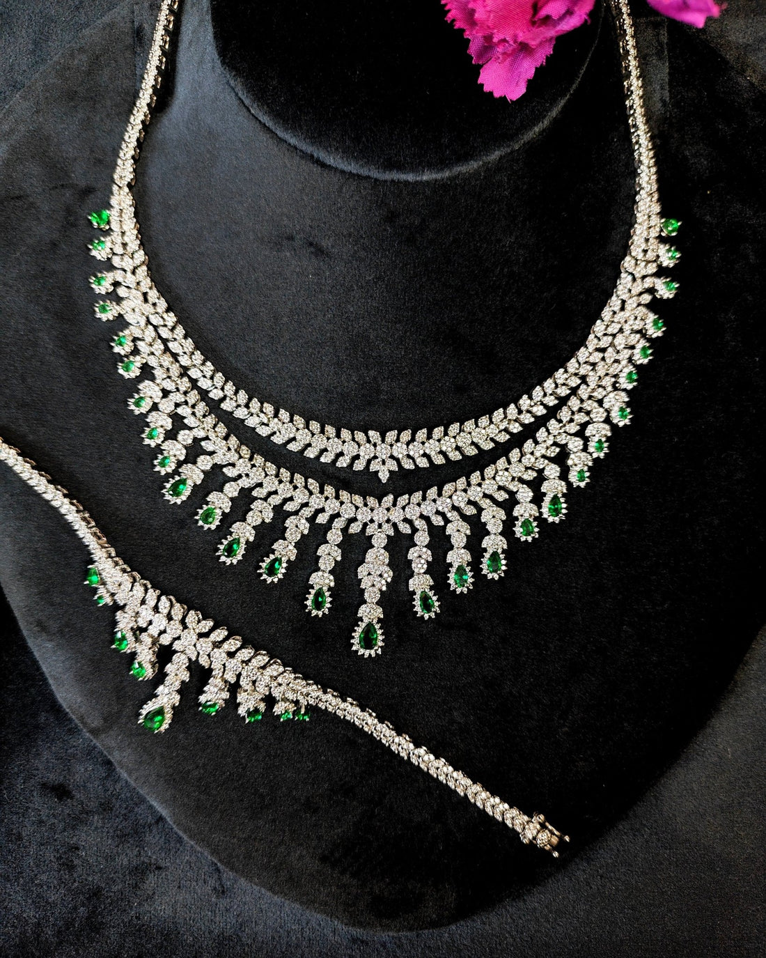 Zelie Green Set — Jewelry Set, Kuwait — 2