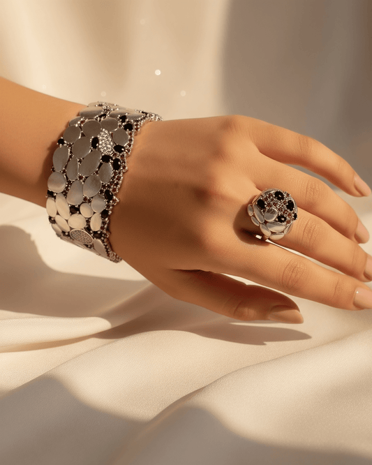 Frankie Bold Bracelet Ring Set