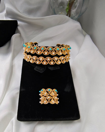 Teresa Bracelet Ring Set