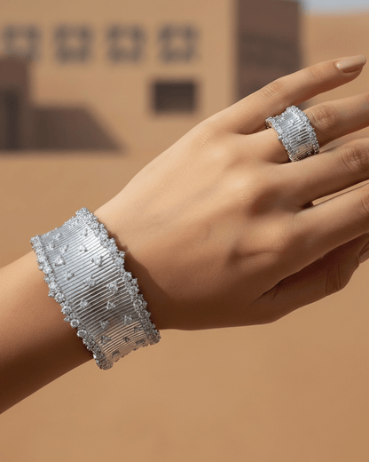 Estela Bracelet Ring Set