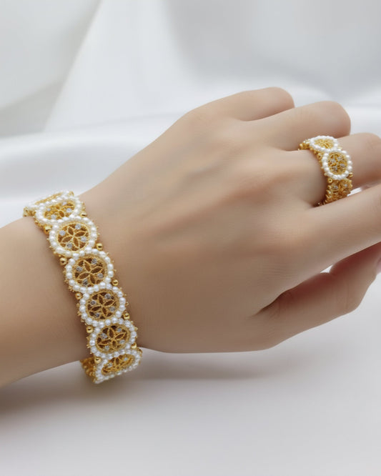 Vienna Elegant Bracelet Ring Set