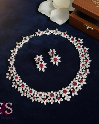 Kael Hot Necklace Earrings Set