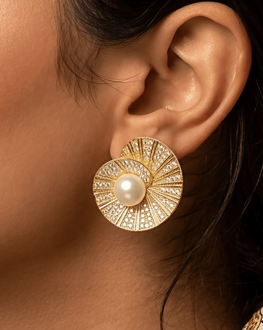 Aneeqa Unique Pearl Earrings 2