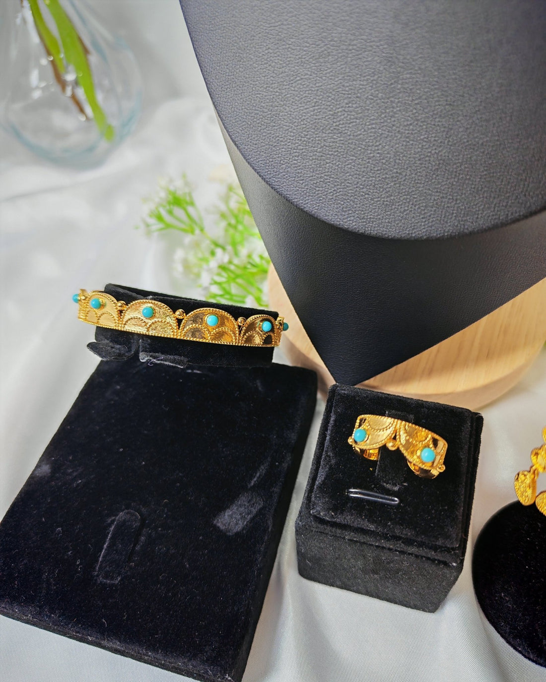 Lamia Golden Set — Jewelry Set, Kuwait — 6
