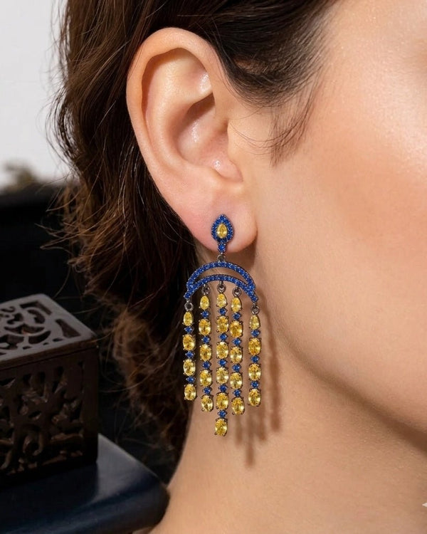Rital Chandelier Earrings — jewellery, Kuwait