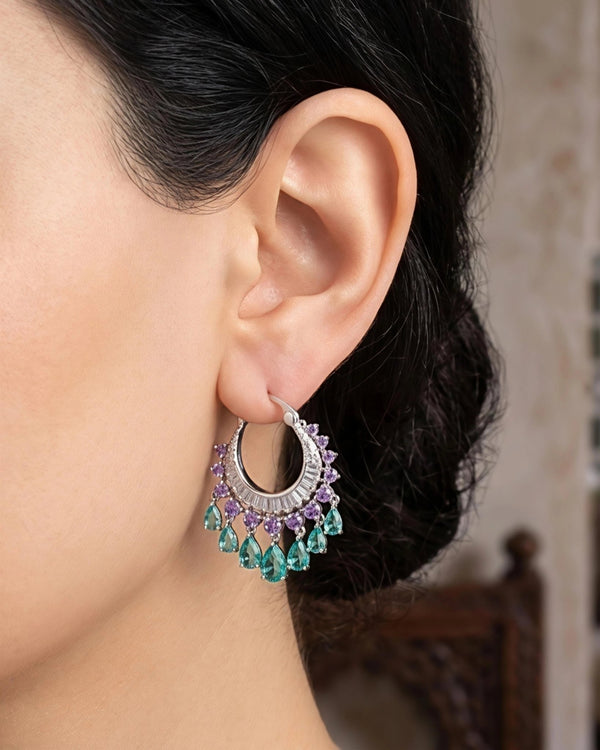 Haya Crescent Earrings — jewellery, Kuwait