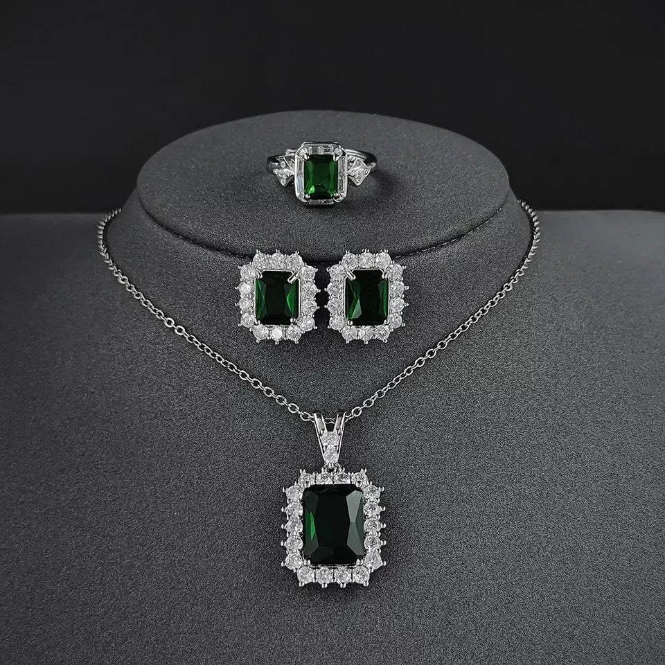 Sabika Halo Set — jewellery, Kuwait — 2