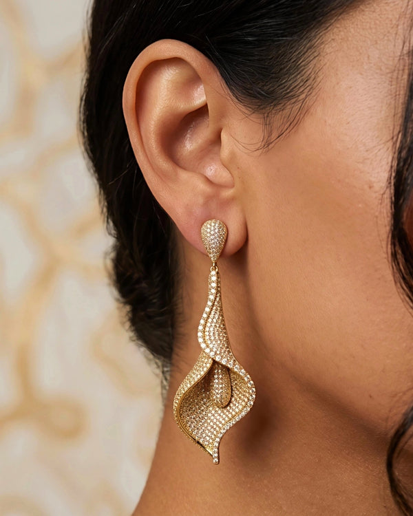 Burqan long earrings — Earrings, Kuwait