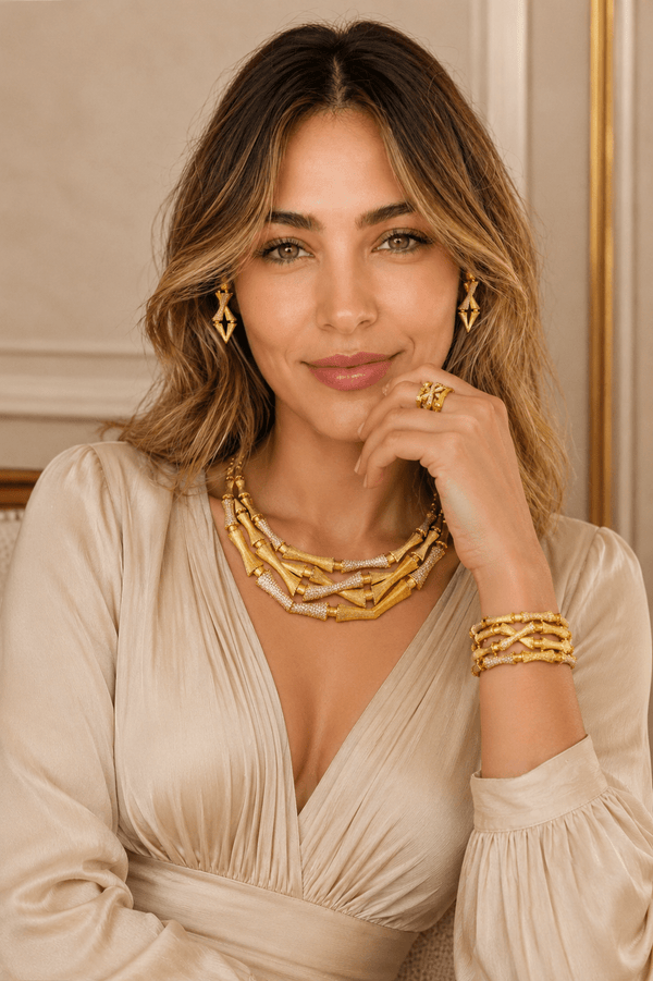 Maelora Bamboo Set — jewellery, Kuwait