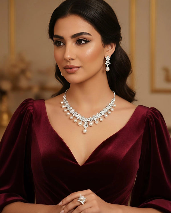 Ellie Gorgoues Pearl Set — Jewelry Set, Kuwait