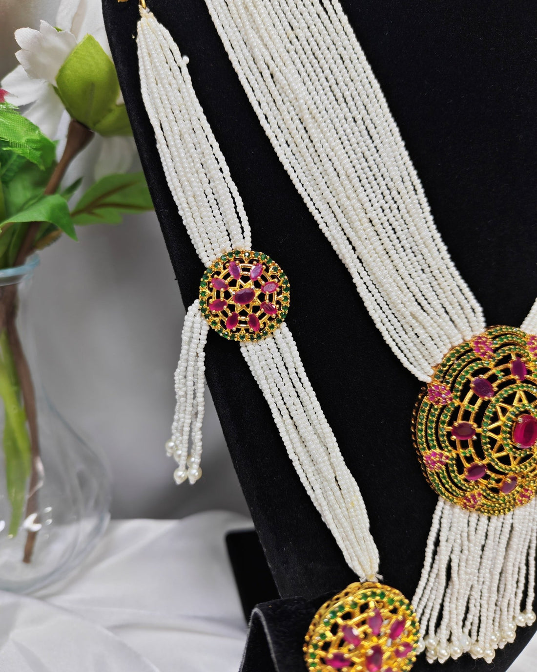 Itzel Gorgeous Pearl Set — Jewelry Set, Kuwait — 4