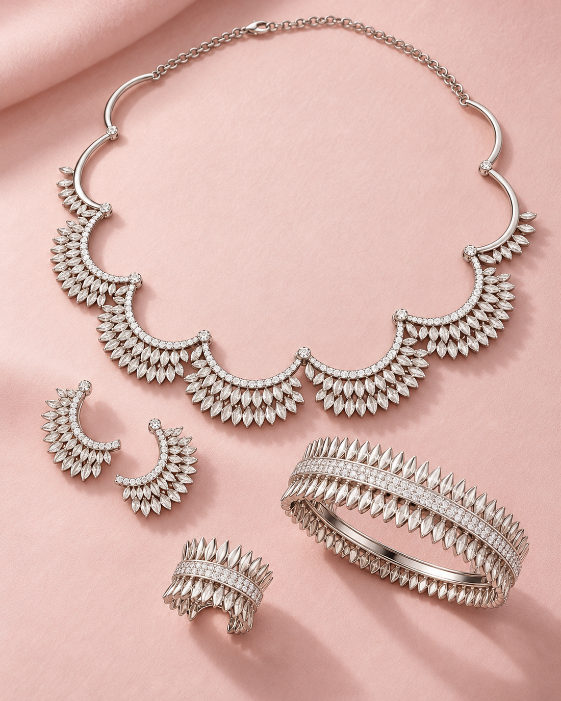 Saint Silver Set — Jewelry Set, Kuwait — 1