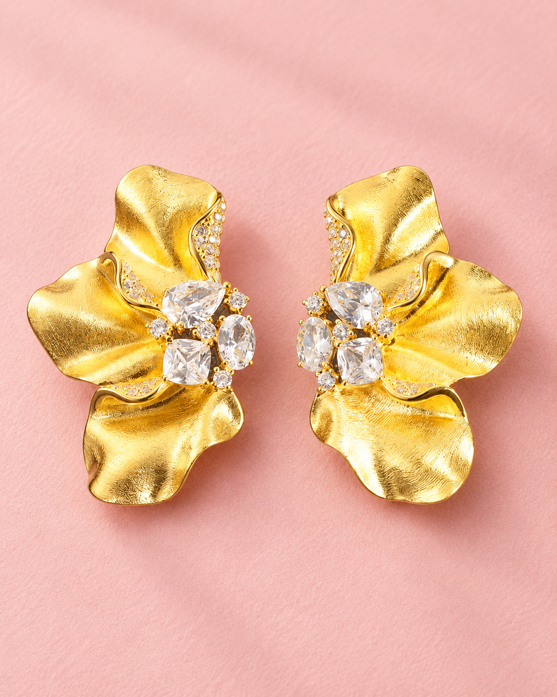 Samar Ruffle Earrings — jewellery, Kuwait — 1