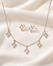 Starlight Choker Earrings — Necklace, Kuwait — 1